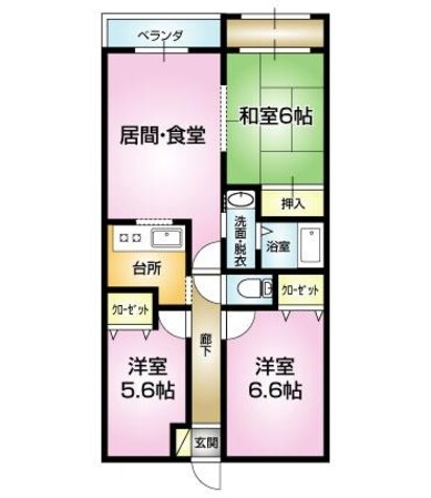 アルカディア元町の物件間取画像